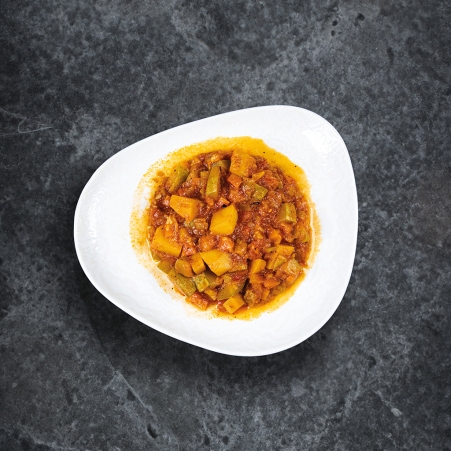 Yumurtalı kabak kavurması